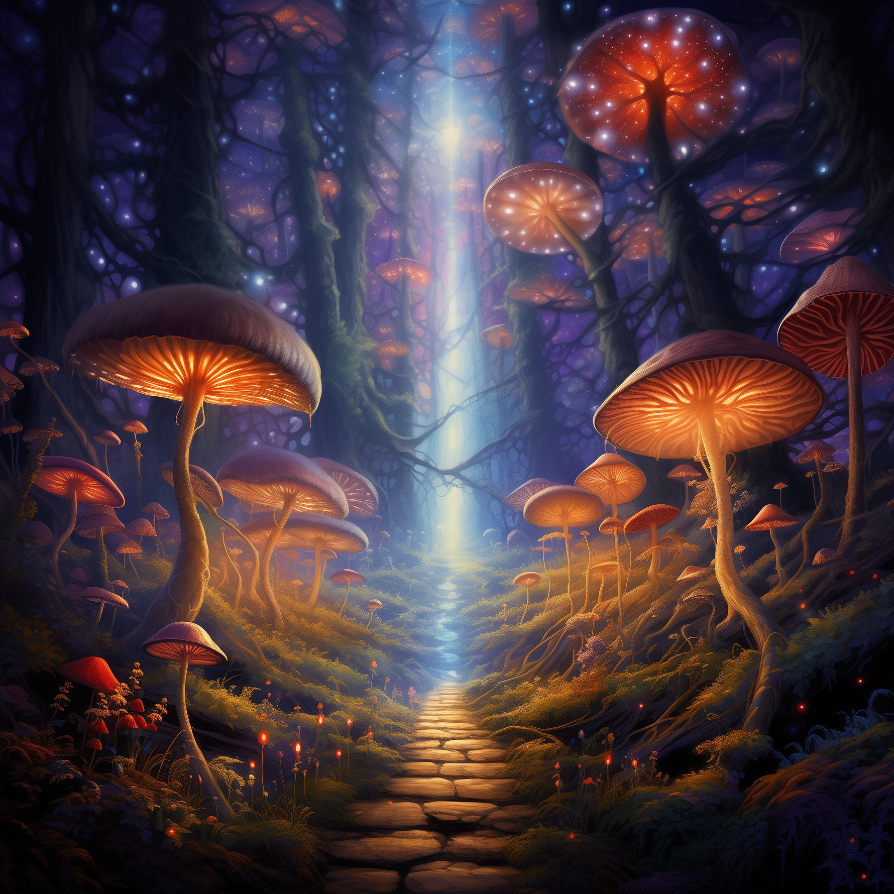 The Path to Enlightenment: Nootropic Mushrooms and Cognitive Awakening